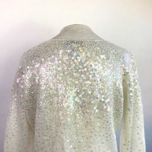 Laundry by Shelli Segal: Knit Sweater With Sequins - Picture 4 of 7